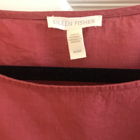 Eileen Fisher 100% Organic Linen Top - Picture 7 of 7
